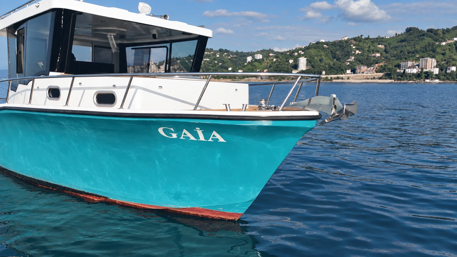 ORCA-900 — borda ve baş detayı