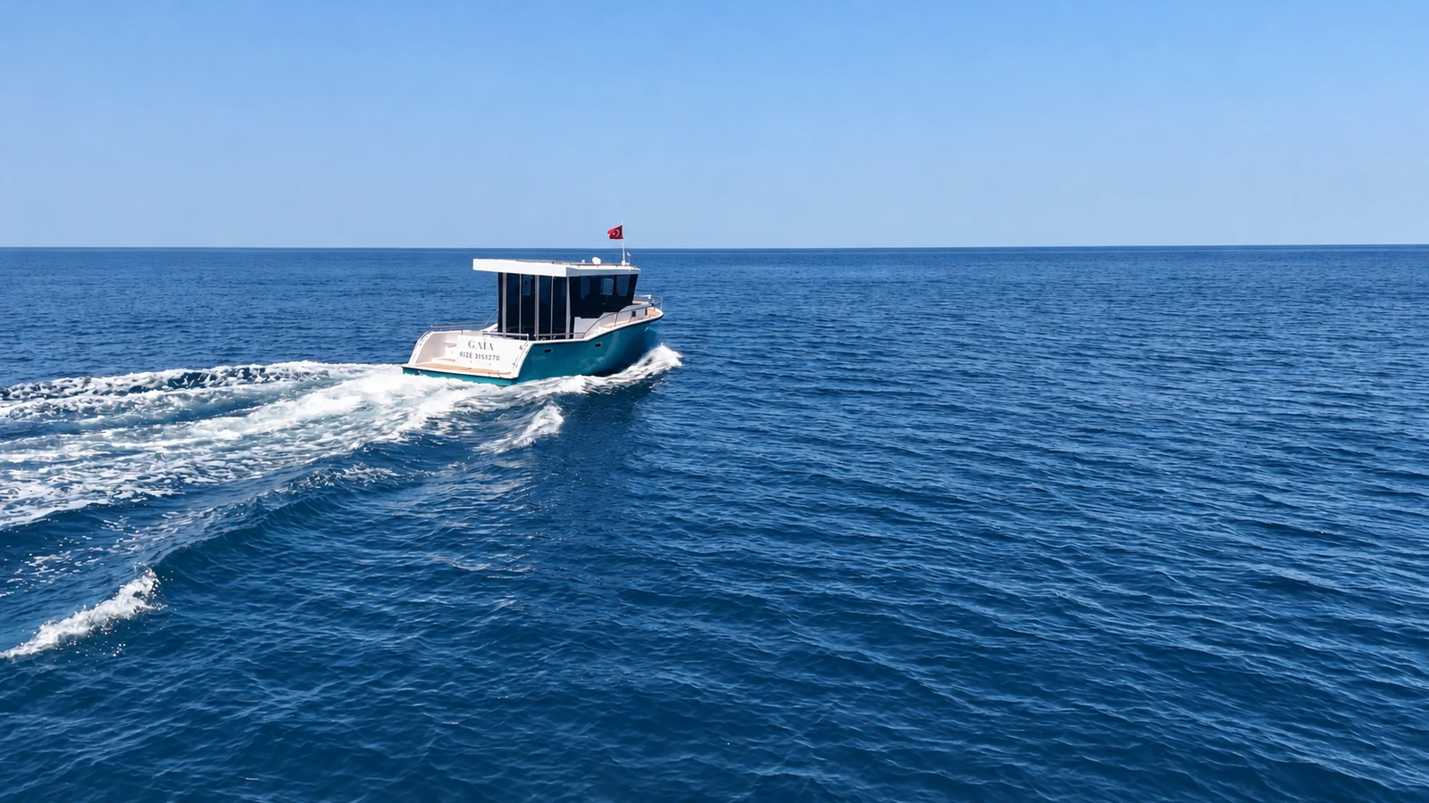 ORCA-900 — kıçtan seyir