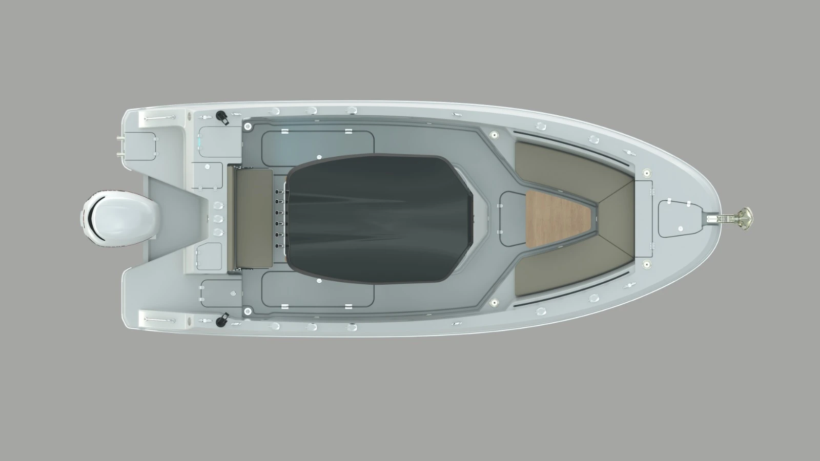 Iron Tide - 660 T-top — üst görünüm